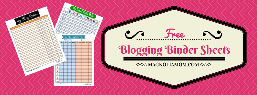 BloggingBinderSheets