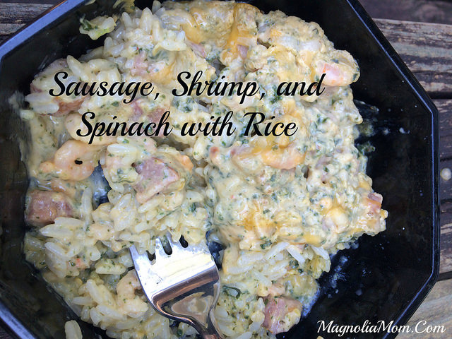 Sausage, Shrimp, And Spinach