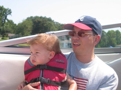 We’re at the lake!